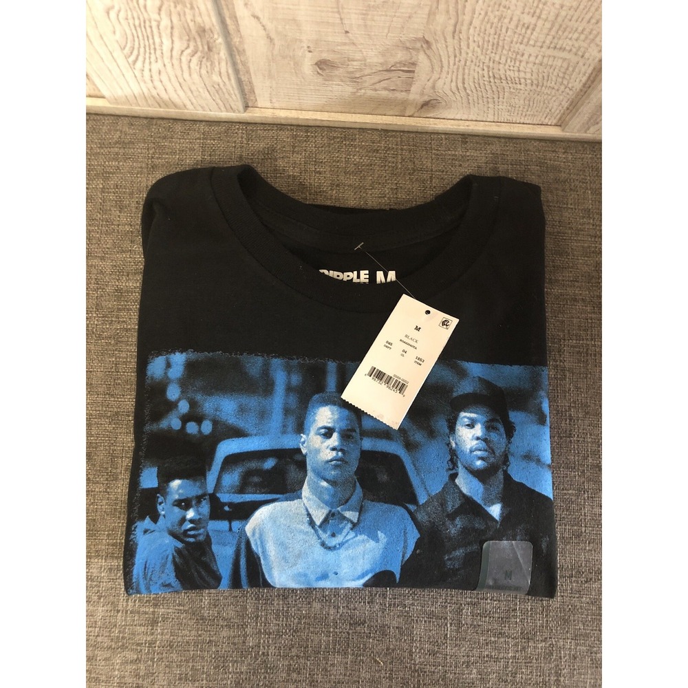 Ripple Junction Boyz N The Hood Mens T Shirt Size Medium Black Short Sleeves - Picture 2 of 6